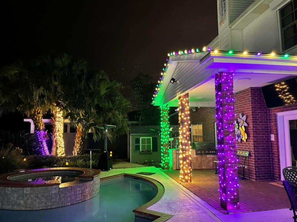 event lighting Mandeville LA