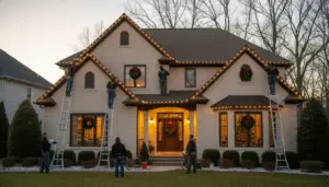 Professional Light Installment by Be the Light Decor Christmas Light Installation & Holiday Lighting Services