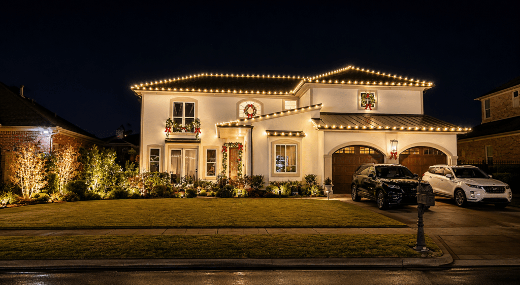 Lakeview Home Holiday Lighting Be the light