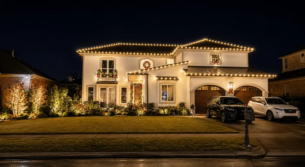 Lakeview Home Holiday Lighting Be the light