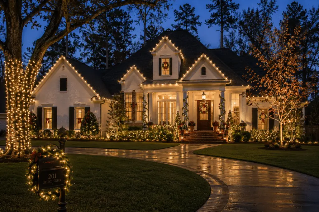 Madisonville, LA Christmas Lighting Be The Light Decor